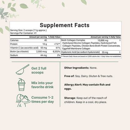 OEM Private Label 2LB Multi-Collagen Protein